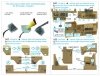 Quinta Studio QD35039 HUMVEE Family 3D-Printed & coloured Interior on decal paper (Tamiya) 1/35